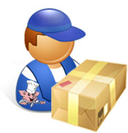 Versand per Paket
